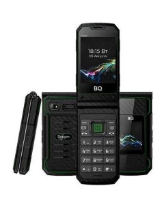 Сотовый телефон Dragon 2822 черный зеленый Bq