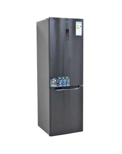 Холодильник двухкамерный TNC NF503D Total No Frost черная сталь Крафт