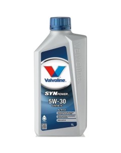 Моторное масло Synpower Xl 3 5W 30 1л синтетическое Valvoline