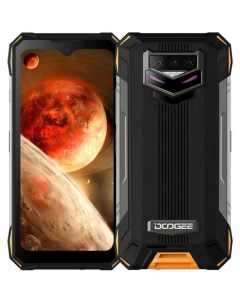 Смартфон S89 Pro 8 256Gb оранжевый черный Doogee