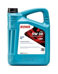 Моторное масло Hightec Synt RS D1 5W 30 4л синтетическое Rowe