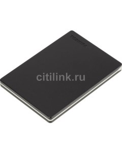 Внешний диск HDD Canvio Slim HDTD310EK3DA 1ТБ черный Toshiba