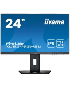 Монитор 24 liyama XUB2492HSU B5 IPS 1920х1080 4ms HDMI DisplayPort VGA Iiyama