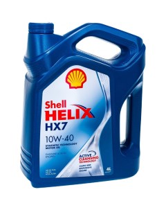 Полусинтетическое моторное масло Shell