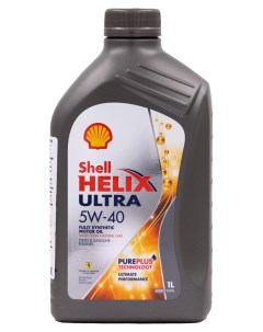Масло моторное Helix Ultra синтетическое 5W 40 1 л Shell