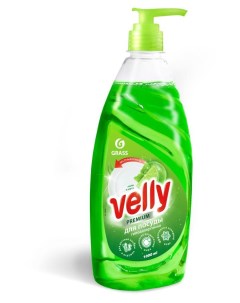 Средство для мытья посуды Velly Premium лайм и мята 1 л Grass