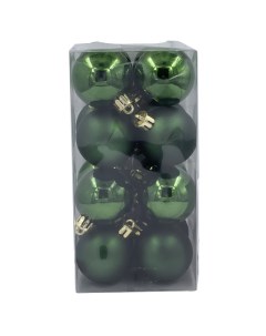 Набор шаров 40мм 16шт пластик зеленый Maxijoy