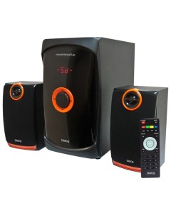 Акустика 2.1 Dialog AP-200, 60 Вт, USB, SD, черный