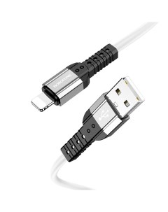 Кабель USB Lightning 8 pin 2 4A 1м белый BX64 Special 6974443381498 Borofone