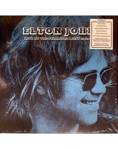 Elton John Live At The Fillmore West 11 12 70 Blue Vinyl LP London calling