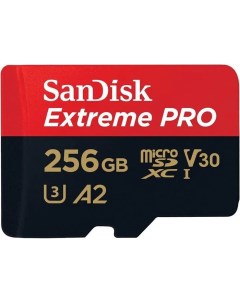 Карта памяти Micro SDXC 256Гб Extreme Pro SDXC UHS I Extreme Pro SDXC UHS I Sandisk