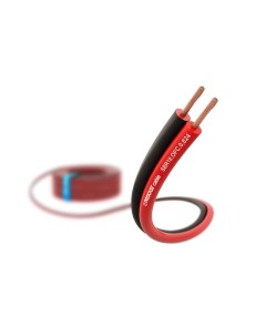 Акустический красно черный спикерный кабель 2х0 824mm SBR 18 OFC 0 824 3 м Procast cable