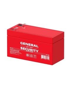 Аккумулятор для ИБП GS 1 2 12 1 2 А ч 12 В GS12 12 General security