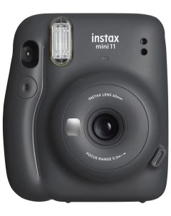 Фотоаппарат моментальной печати Instax Mini 11 Charcoal Gray Fujifilm