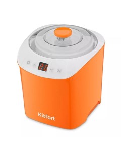 Йогуртница КТ 4090 2 оранжевая Kitfort