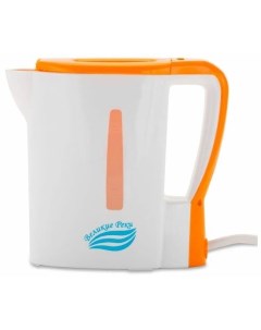Чайник электрический Мая 1 5 л белый оранжевый Великие-реки