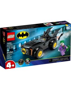Конструктор Super Heroes Погоня на Бэтмобиле Бэтмен против Джокера 54 детали 76264 Lego