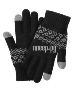 Теплые перчатки для сенсорных дисплеев FO Gloves Touch Screen р UNI Warm Velvet Bla Xiaomi
