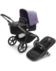 Детская коляска 2 в 1 Fox 5 на шасси Grey black Astro purple Bugaboo