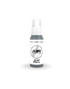 Краска акриловая A 14 интерьерный стальной серый AK11911 Ak interactive