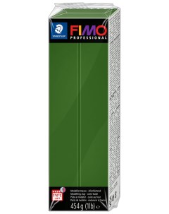 Полимерная глина Professional 454 грамма зеленый лист Fimo