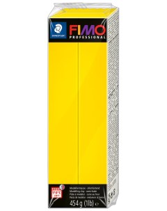 Полимерная глина Professional 454 грамма чисто желтый Fimo