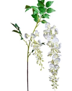 Растение искусственное Глициния белая Высота 142 см Garda decor