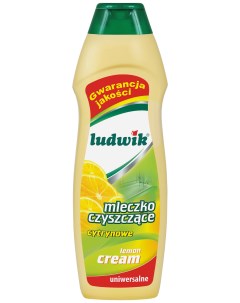 Универсальное чистящее средство молочко лимонное 300 мл Ludwik