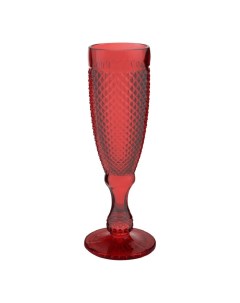 Фужер для шампанского Homeclub Crystal Red красный 150 мл Home club