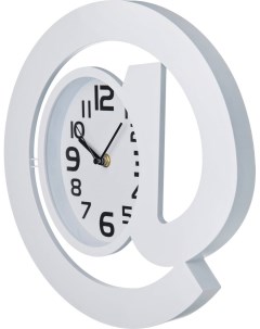 Часы настенные кварцевые Собачка 30 см циферблат 17х12 см белые Lefard