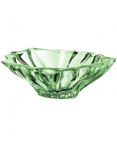 Ваза для фруктов Plantica 33 см зеленый 170486 Aurum crystal