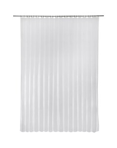 Тюль на ленте для кухни 140х180 см вуаль цвет белый Тд текстиль
