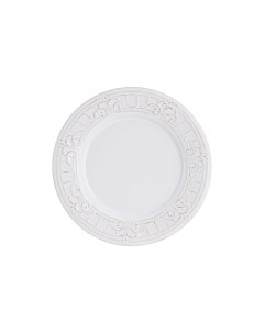 Тарелка десертная керамическая белая 22 5 см MC G868000681D0196 Matceramica