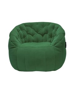 Бескаркасное кресло aLounge Butterfly Sofa Forest Green велюр изумрудный Ambient lounge