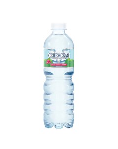 Вода негазированная питьевая 0 5 л 24 уп Сенежская