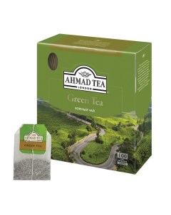 Чай Ahmad Green Tea 100 пак 2 уп Ahmad tea