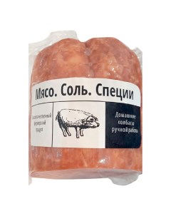 Колбаса варено копченая Польская мини 400 г Мясо.соль.специи