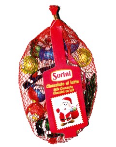 Набор конфет Christmas net из молочного шоколада 100 г Sorini