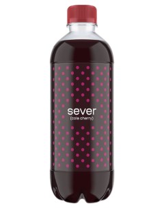 Напиток Sever Cola Cherry безалкогольный сильногазированный со вкусом вишни 500 мл