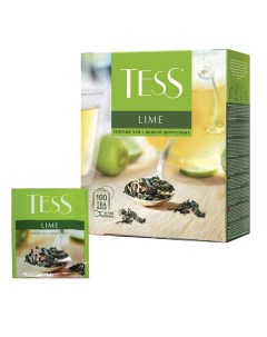 Чай Lime 100 пак 2 уп Tess
