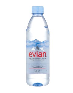 Вода минеральная негазированная 500 мл Evian