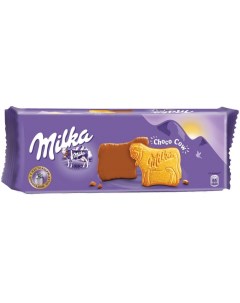Печенье сдобное покрытое молочным шоколадом 200 г 4 уп Milka
