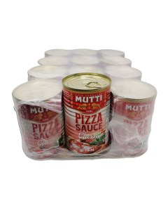 Соус для пиццы томатный классический в жестяной банке 12 шт по 400 г Mutti