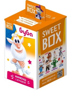 Мармелад Буба жевательный с игрушкой 10 г Sweet box