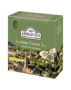 Чай Ahmad Jasmine Green Tea 100 пак 2 уп Ahmad tea