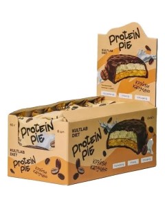 Протеиновое печенье Protein Pie крейзи капучино 60 г х 8 шт Kultlab