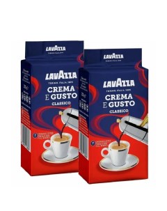 Кофе молотый Crema e Gusto 250г 2 уп Lavazza