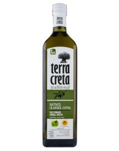 Оливковое масло Kolymvari Extra Virgin нерафинированное 1 л Terra creta