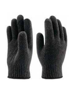 Двойные перчатки х б СПЕЦ SB черные Пер 045 Спец-sb