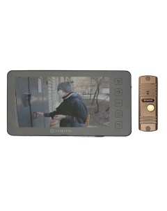 Комплект видеодомофона Prime SD Mirror и Walle медь Tantos